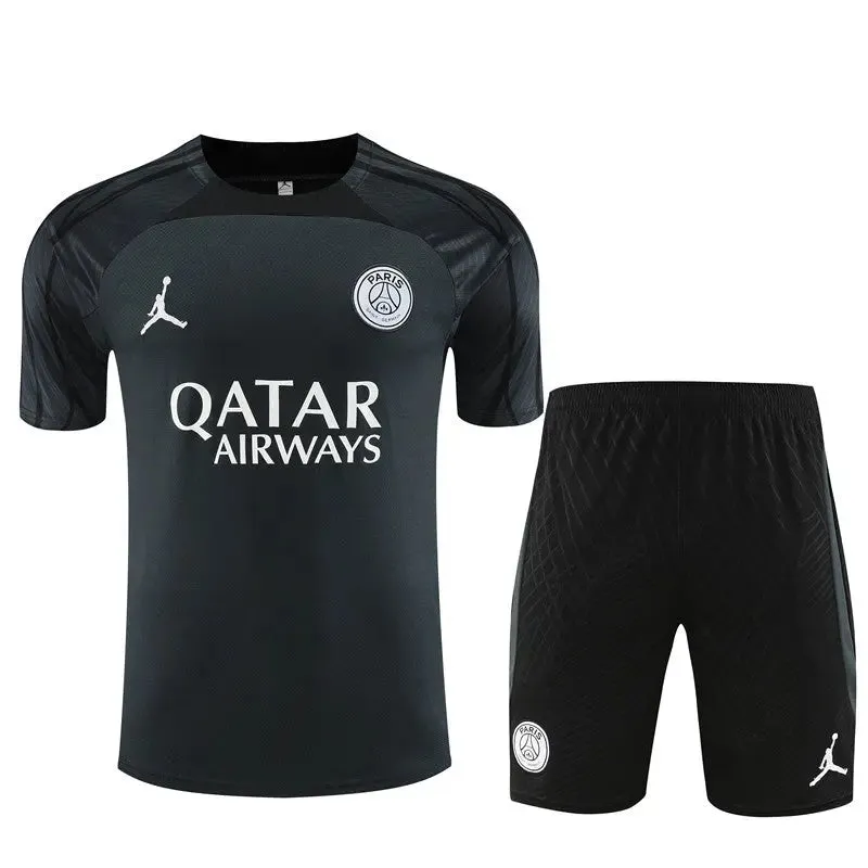 Jordan Paris Saint-Germain Short Sleeve Training Suit For Men T-shirt/short