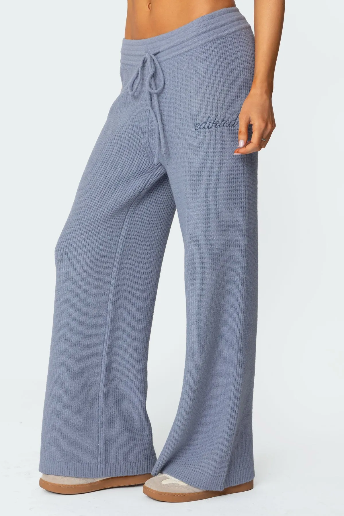 Kris Ribbed Knit Sweatpants