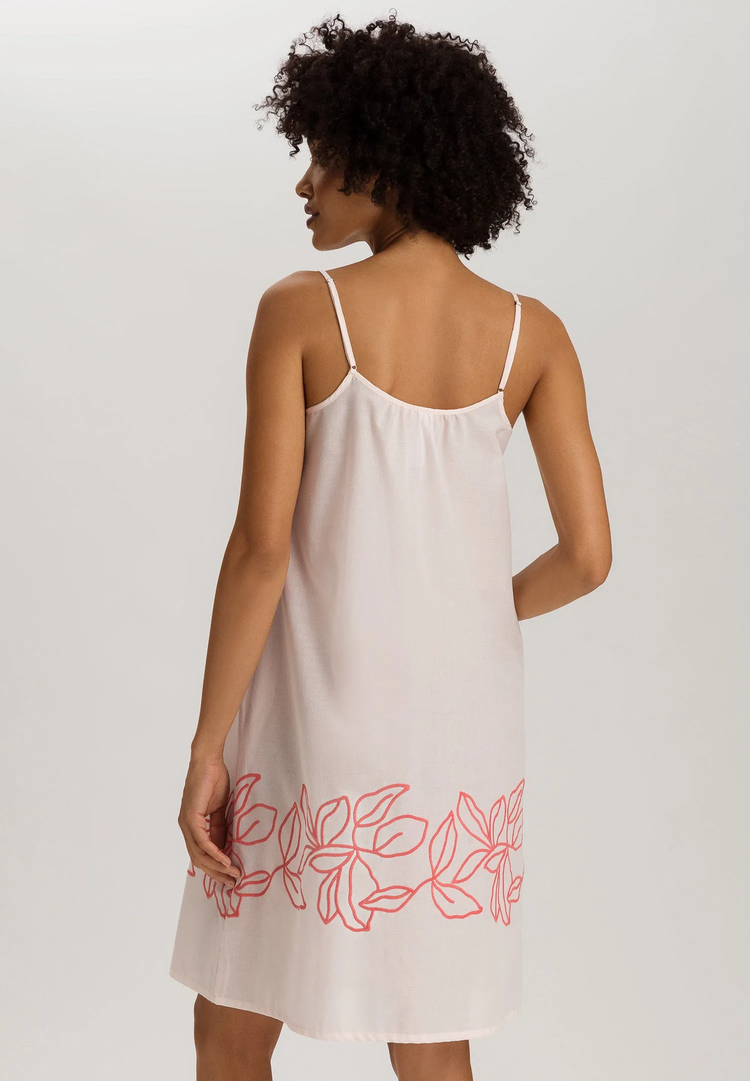 Liz Embroidered Cotton Chemise | Melon Soda 74795-2337
