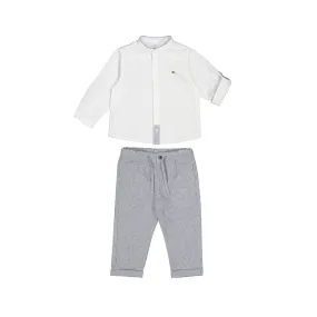 Mayoral 2-Piece Linen Pants Set
