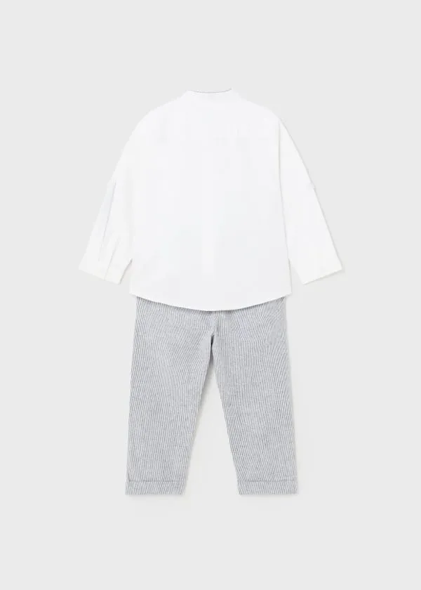 Mayoral 2-Piece Linen Pants Set