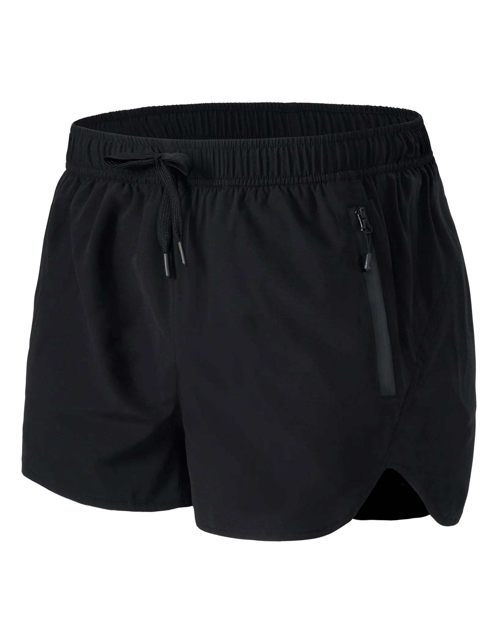 Men's PaceLite Logo Shorts W/Brief 3"