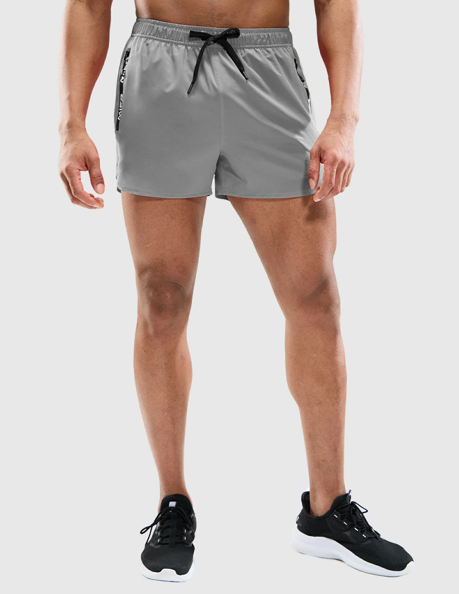 Men's PaceLite Logo Shorts W/Brief 3"