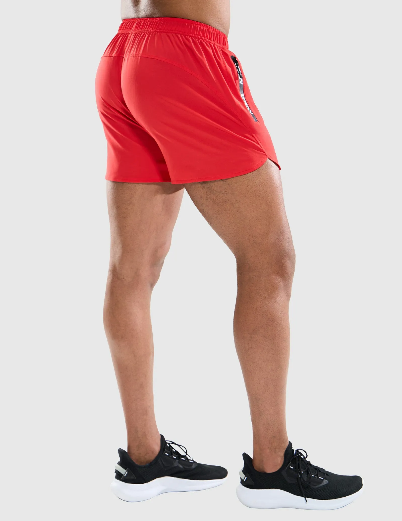 Men's PaceLite Logo Shorts W/Brief 3"
