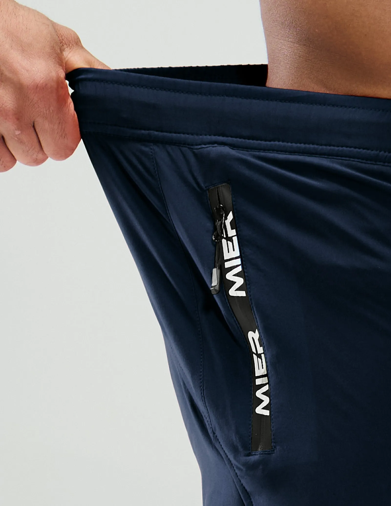 Men's PaceLite Logo Shorts W/Brief 3"