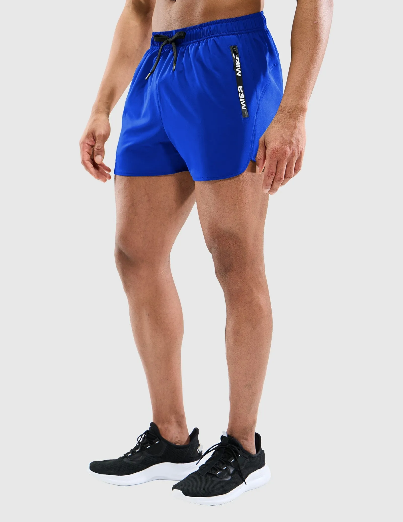Men's PaceLite Logo Shorts W/Brief 3"
