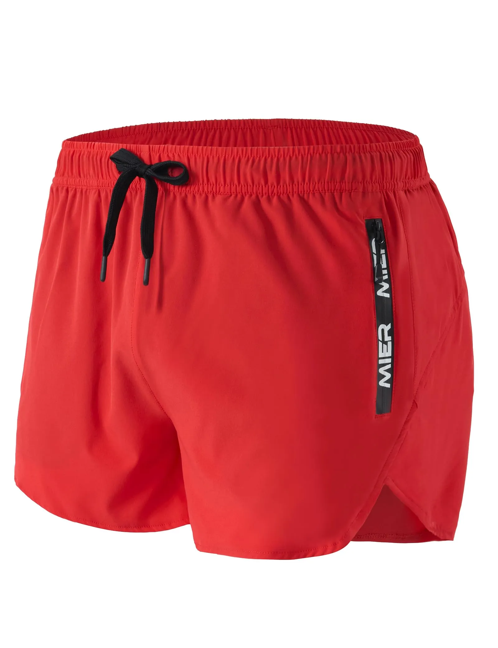 Men's PaceLite Logo Shorts W/Brief 3"