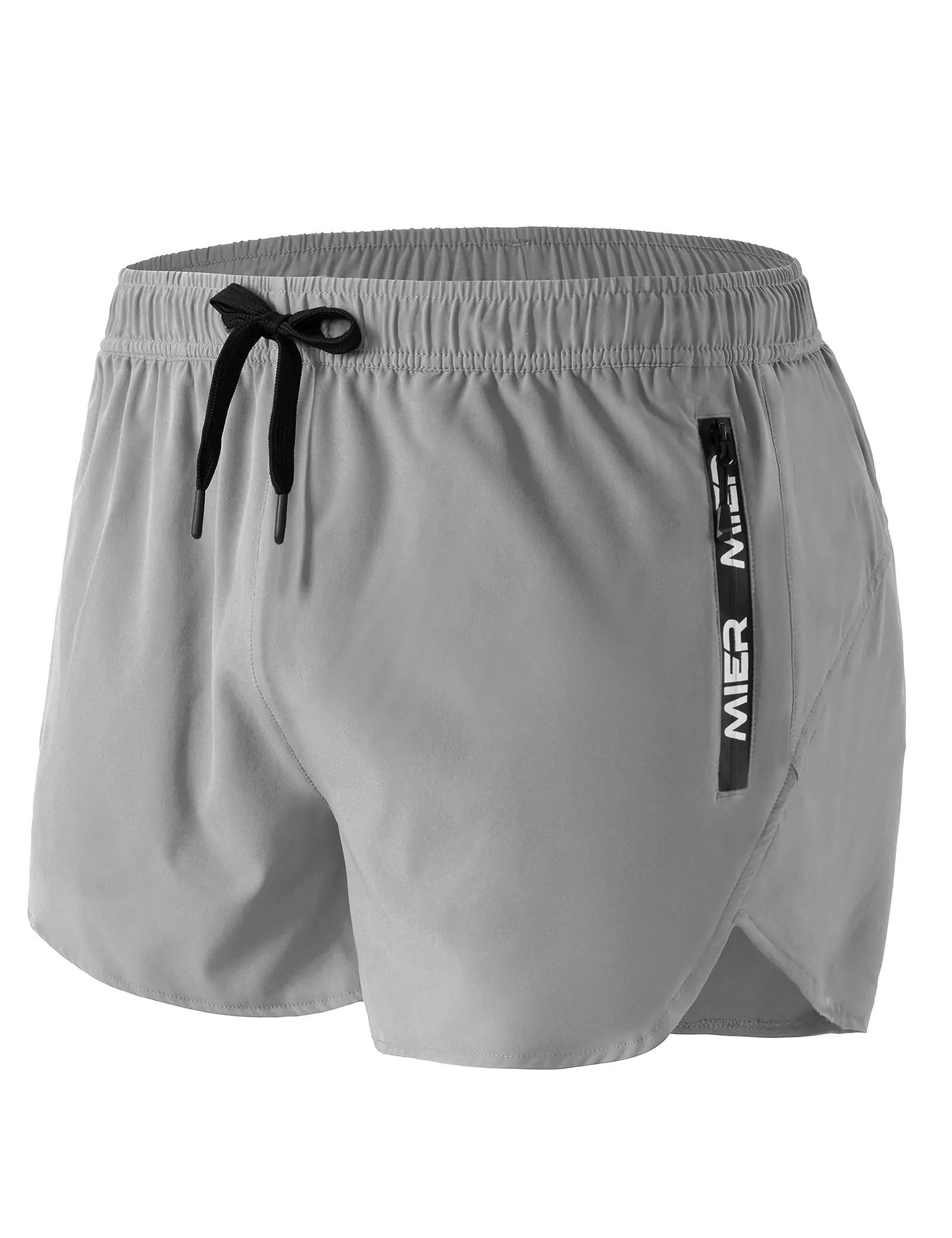 Men's PaceLite Logo Shorts W/Brief 3"