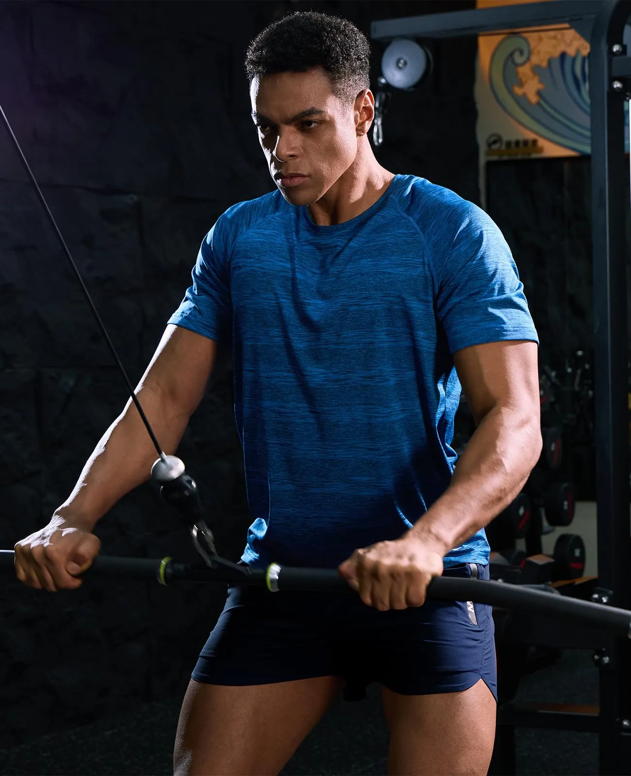 Men's PaceLite Logo Shorts W/Brief 3"