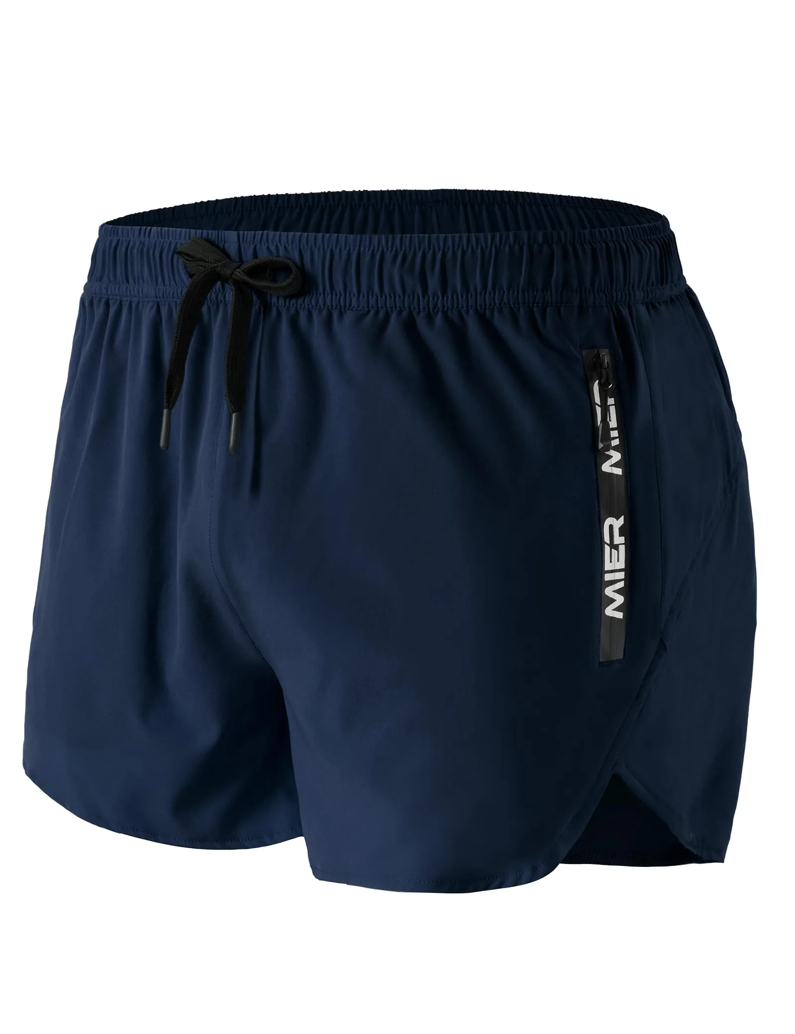 Men's PaceLite Logo Shorts W/Brief 3"