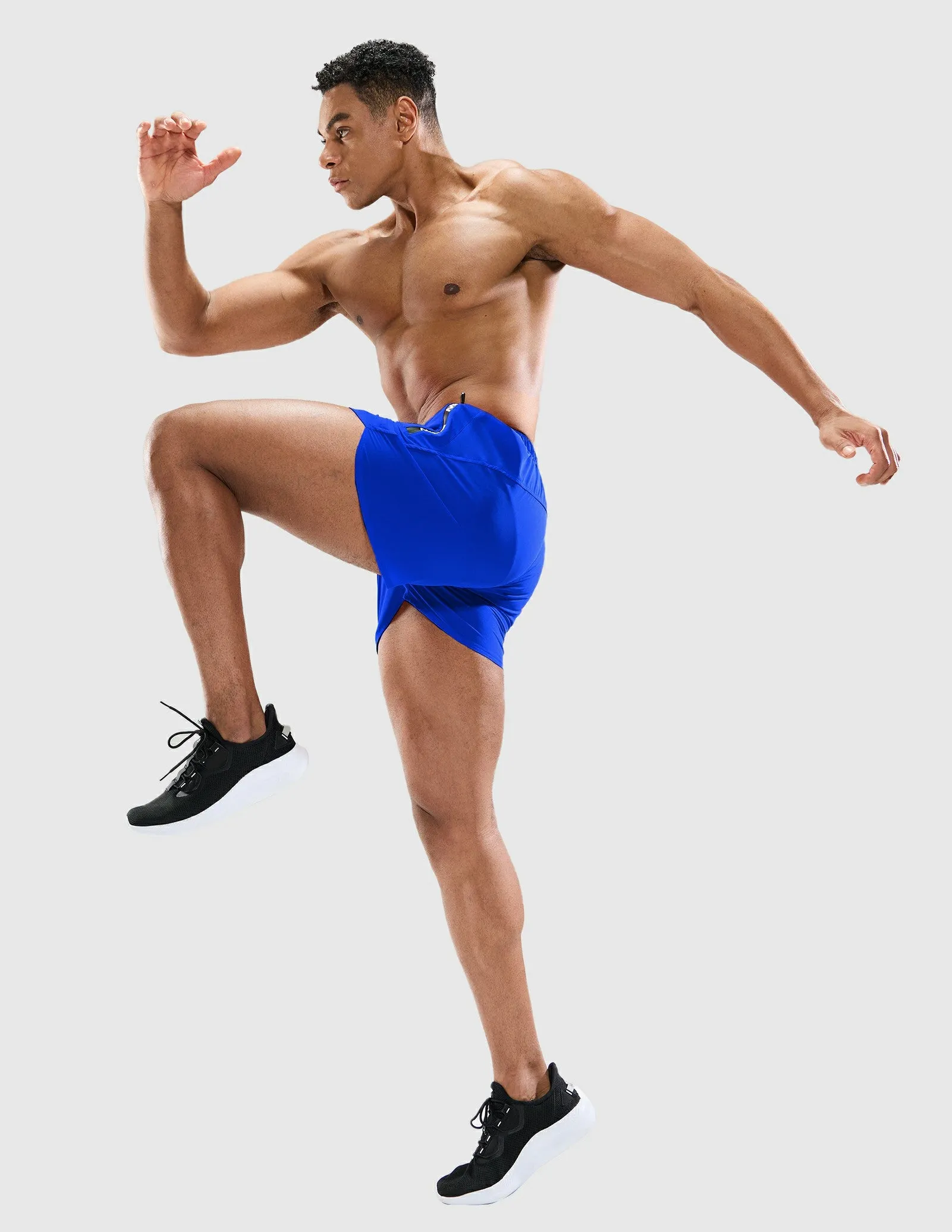 Men's PaceLite Logo Shorts W/Brief 3"