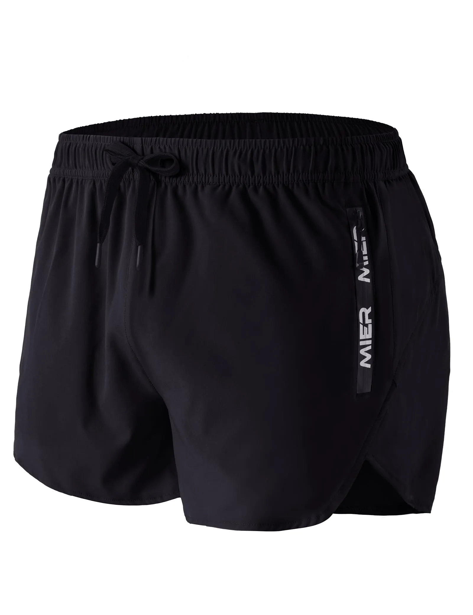 Men's PaceLite Logo Shorts W/Brief 3"