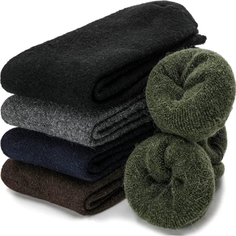 Men's Winters Hiking Thermal Woolen Socks