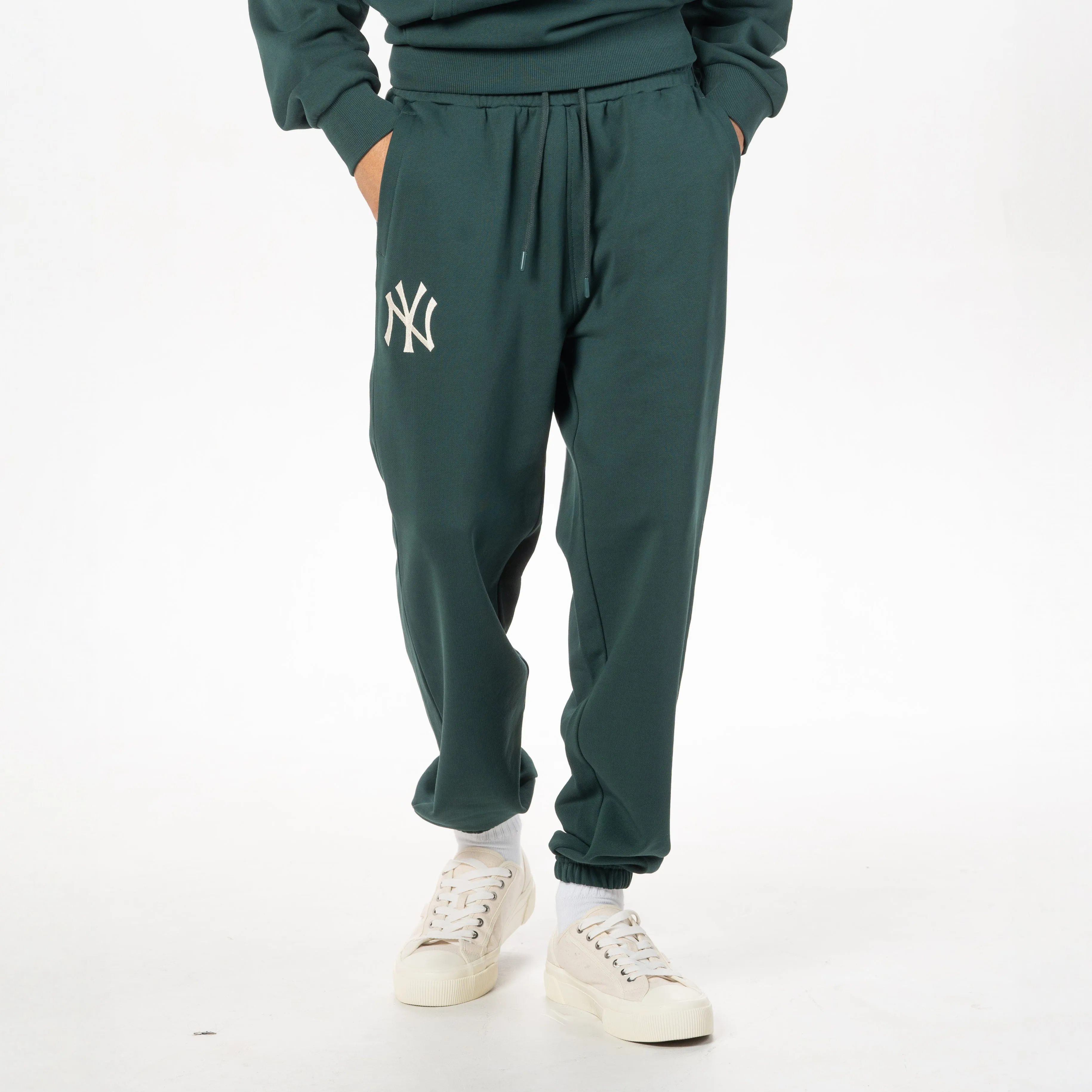 NEW YORK YANKEES COLOR STORY DARK GREEN KNIT PANTS