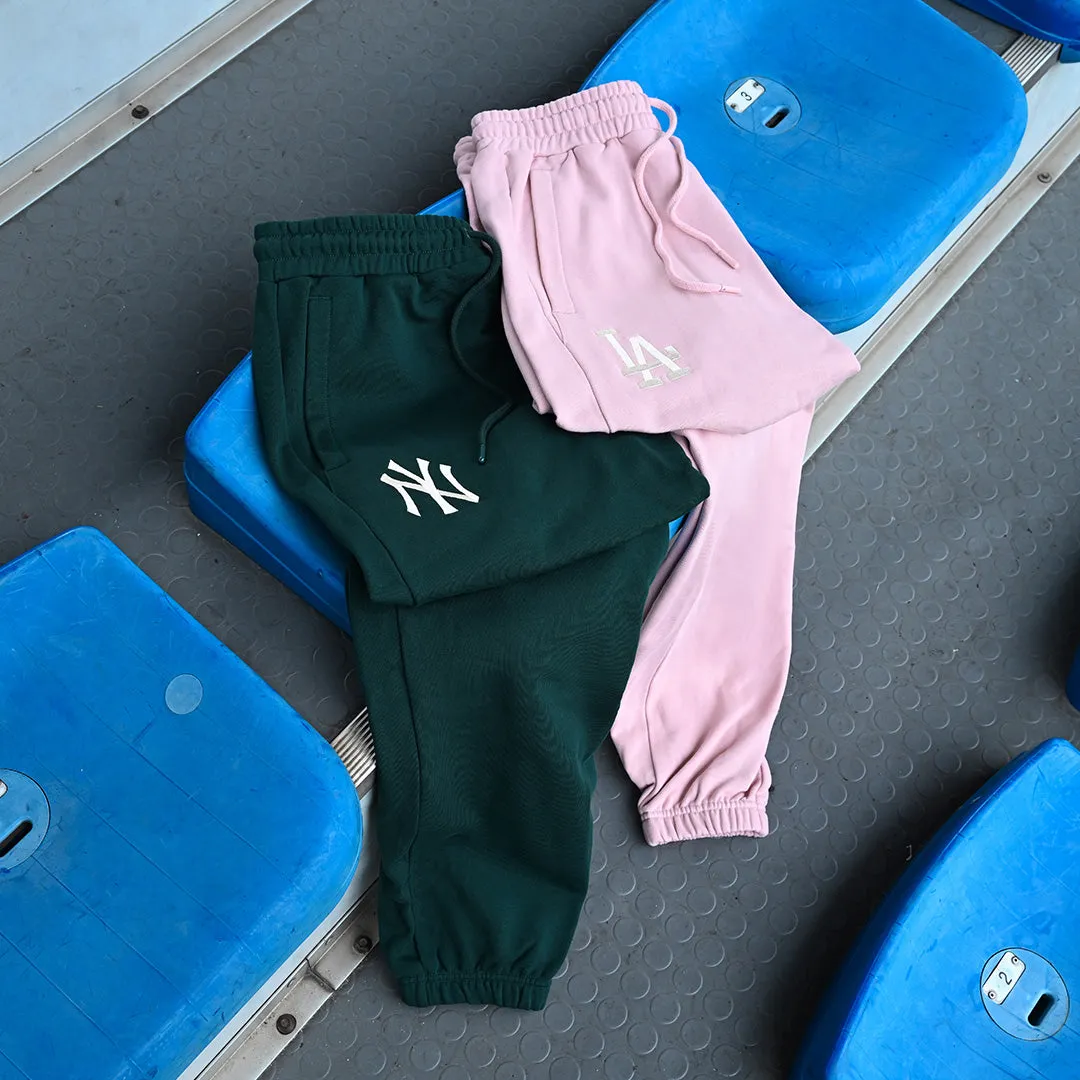 NEW YORK YANKEES COLOR STORY DARK GREEN KNIT PANTS