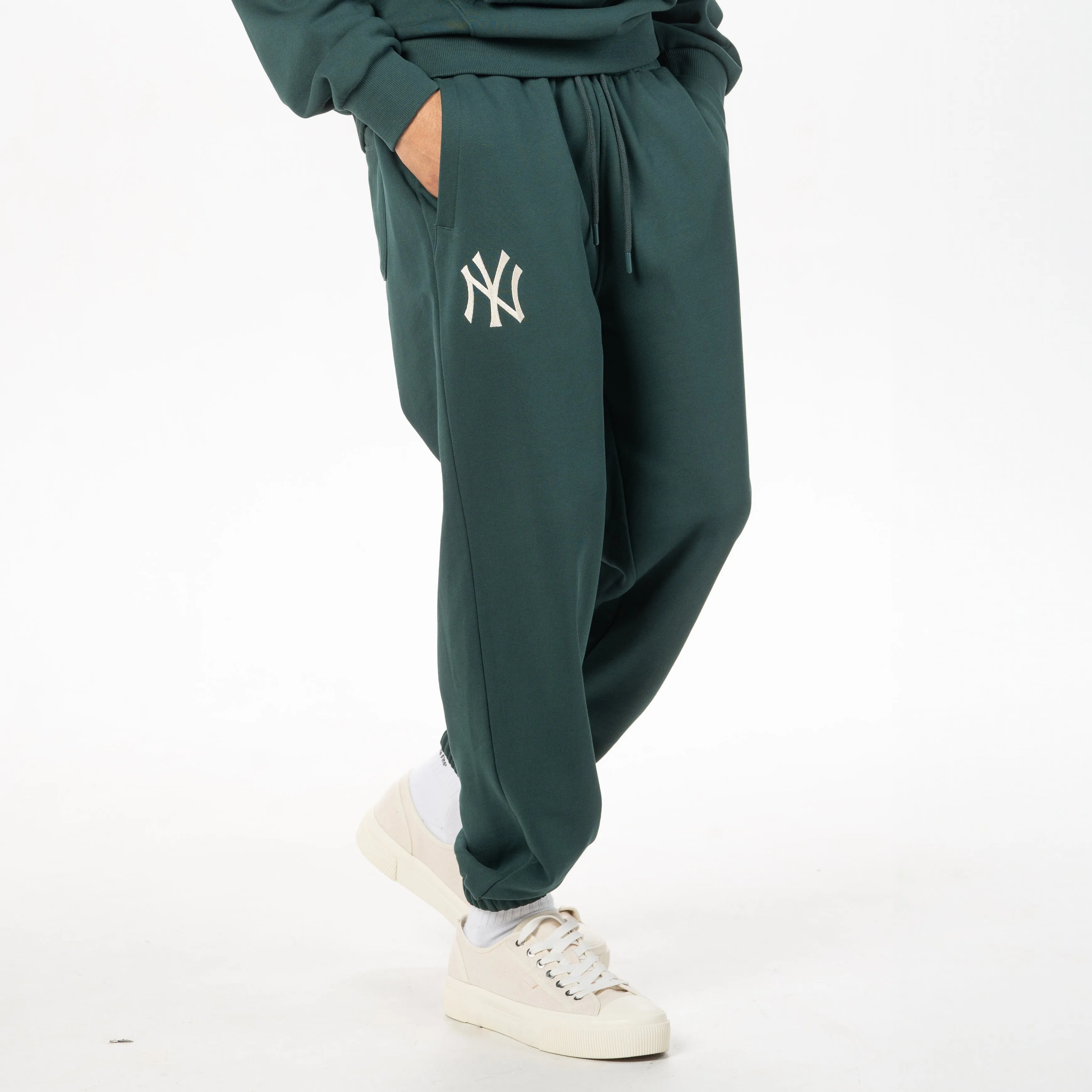 NEW YORK YANKEES COLOR STORY DARK GREEN KNIT PANTS