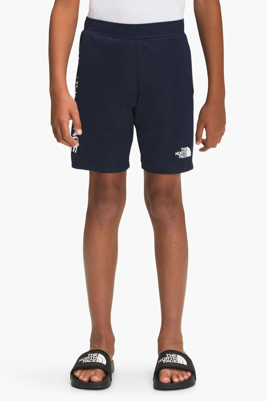 North Face Never Stop Training Boys Shorts - Navy