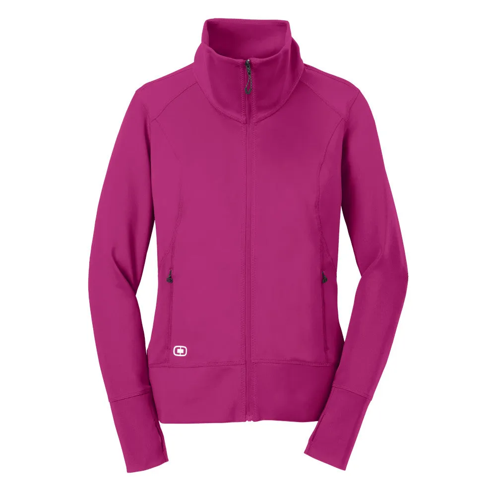 OGIO® Ladies Fulcrum Full-Zip - Flush Pink