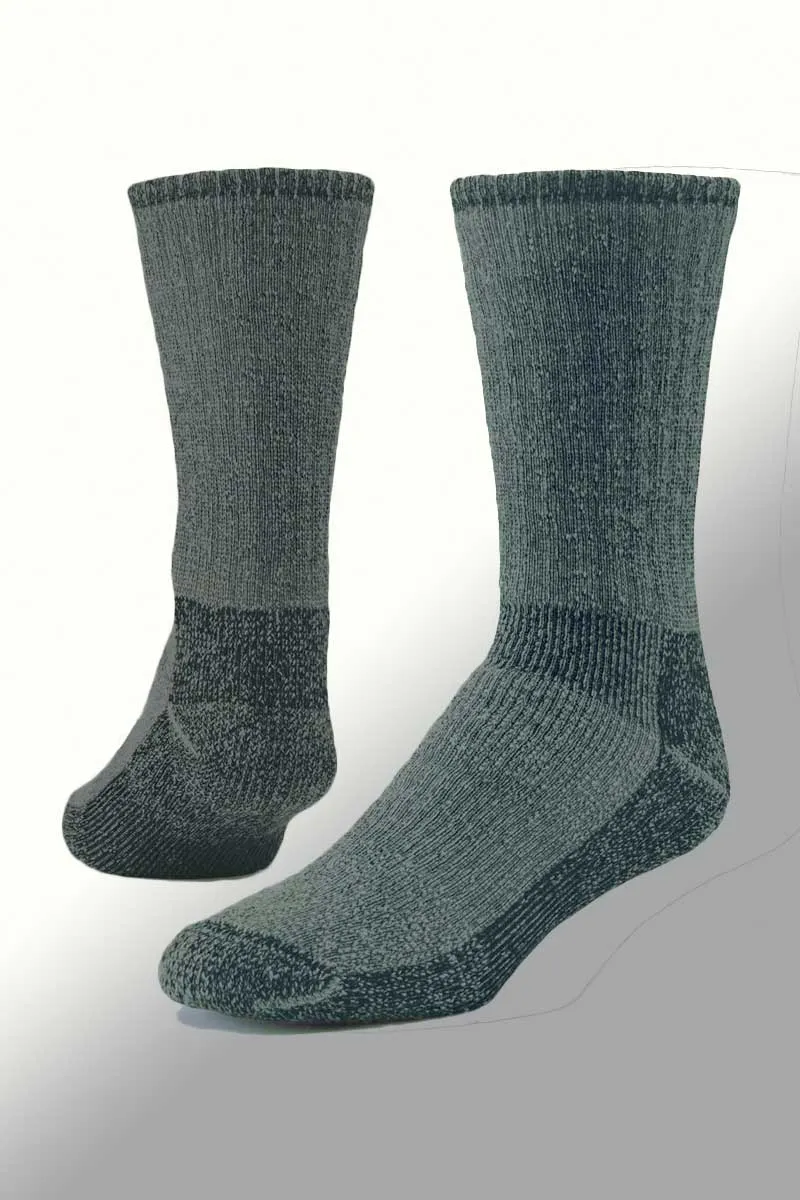 Organic Wool Crew Socks - medium to heavy weight