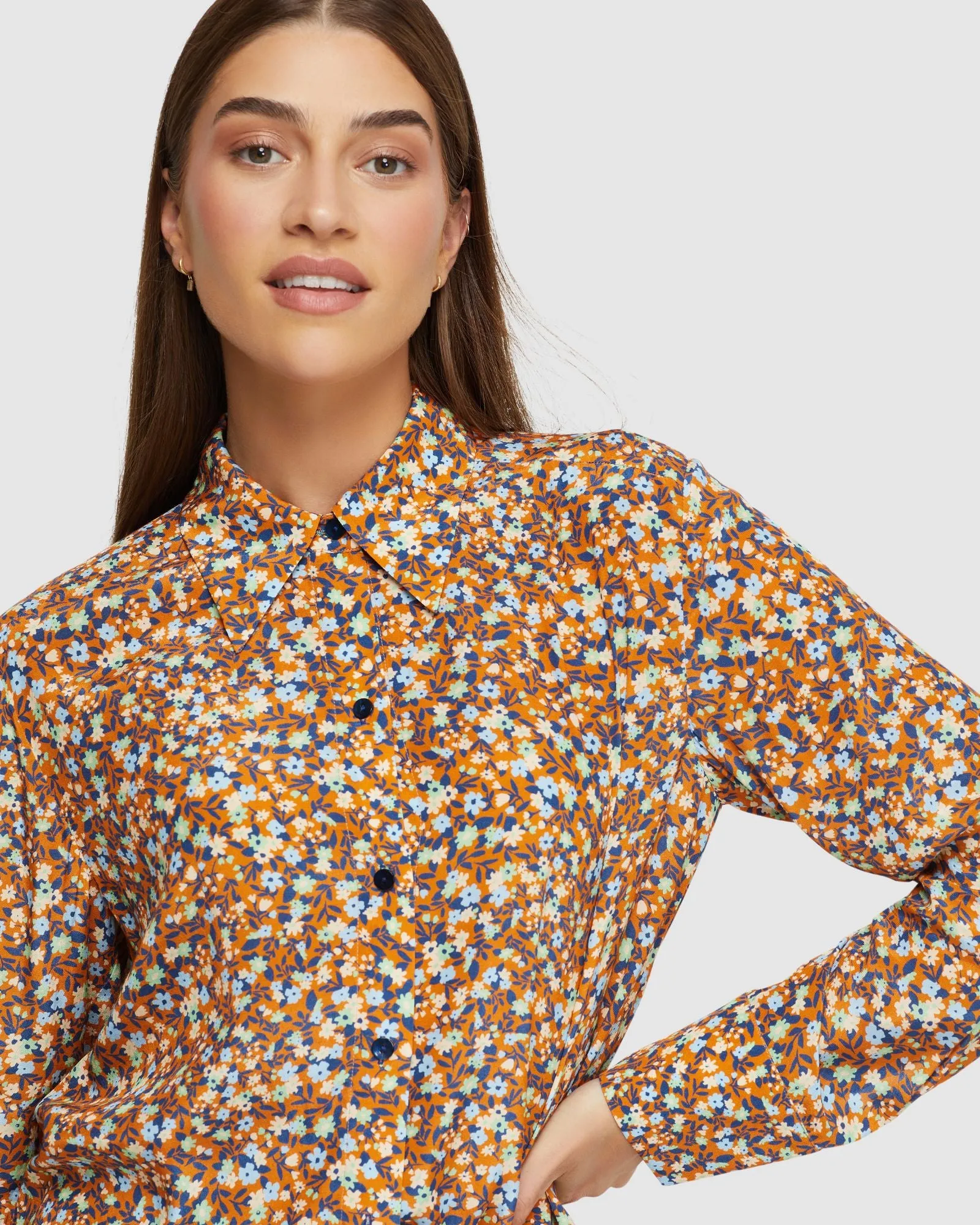 Petra Floral Print Shirt