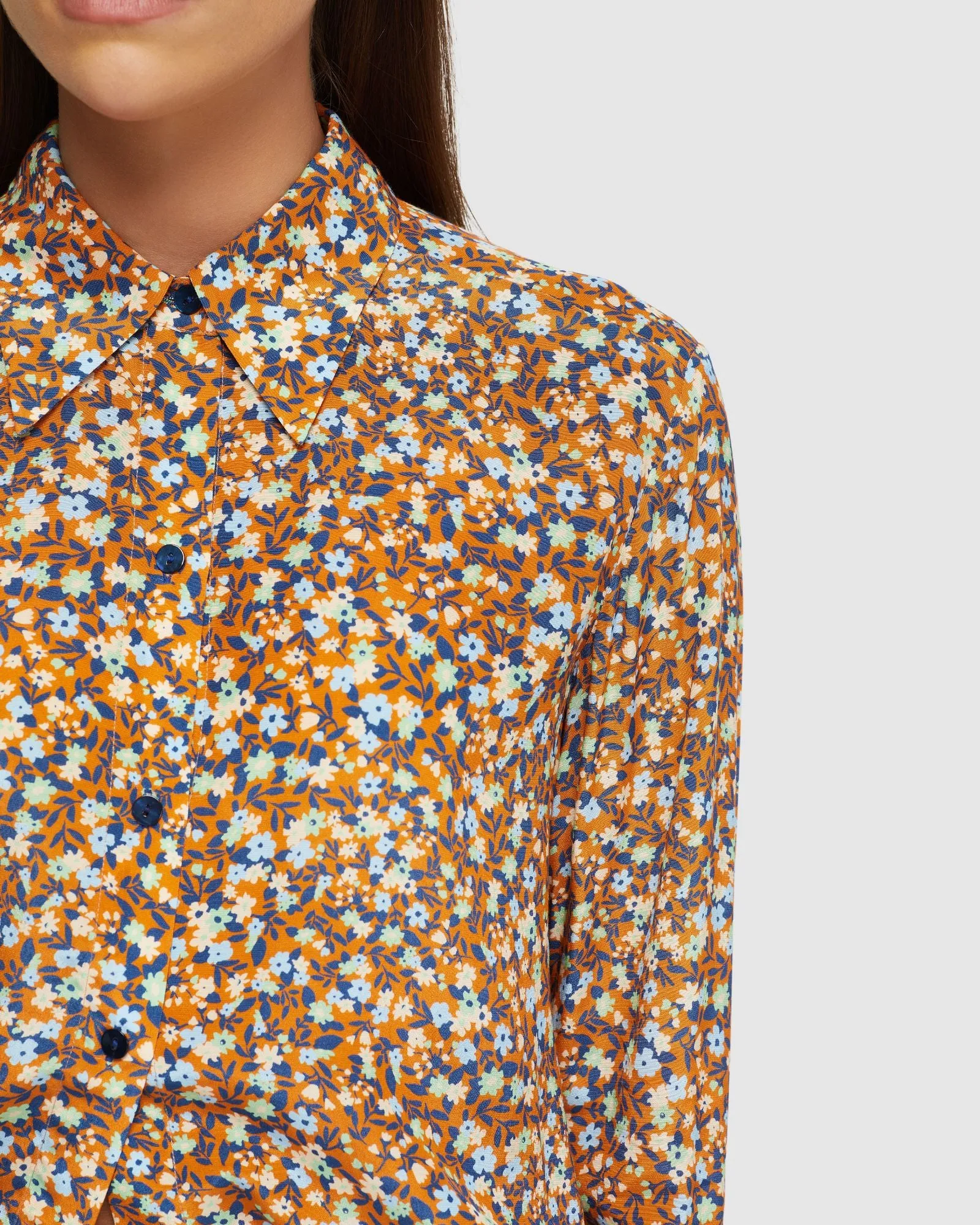 Petra Floral Print Shirt