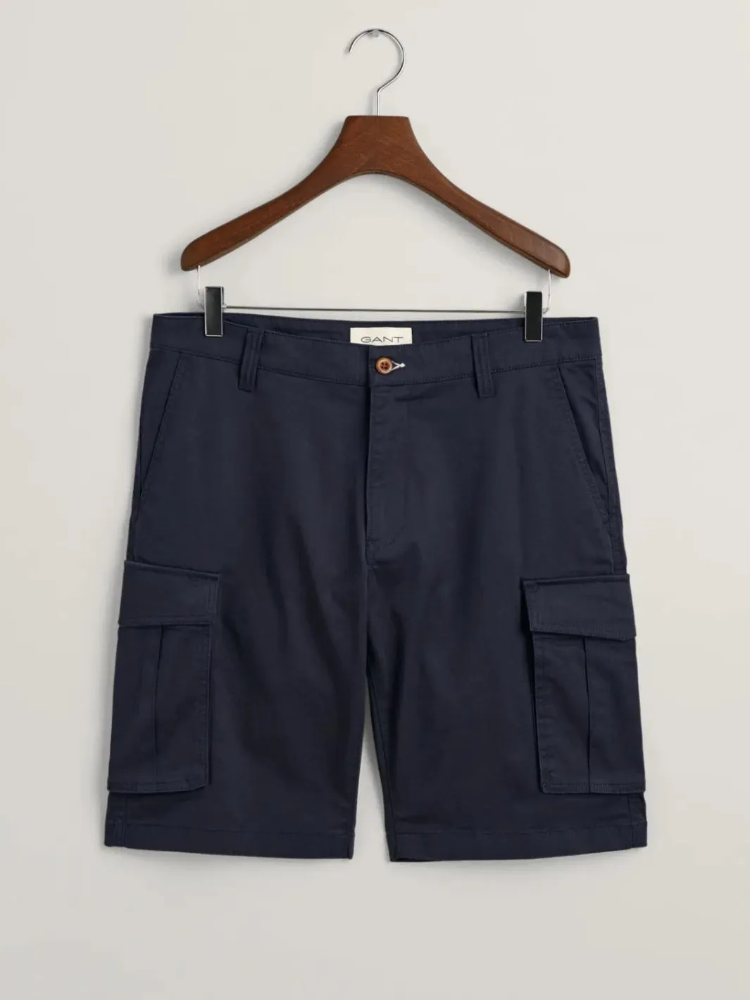 RELAXED TWILL CARGO SHORTS Marine