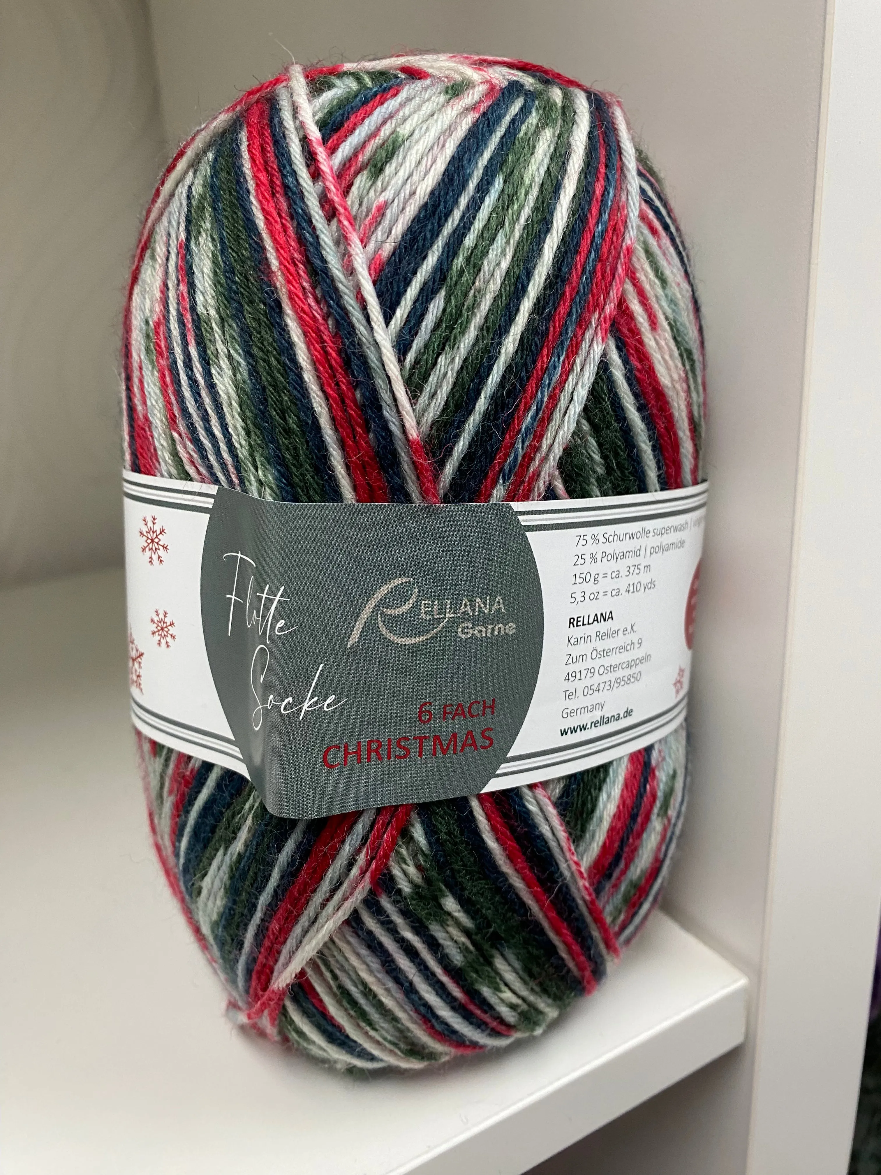 Rellana - Flotte Socke Christmas
