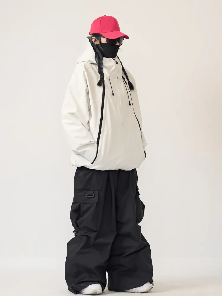 SnoWears All-Terrain Baggy Cargo Snow Trousers - Unisex