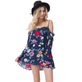 Summer Floral Blouses Cold
