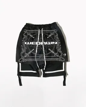Techwear Cyber Rock Punk Shorts