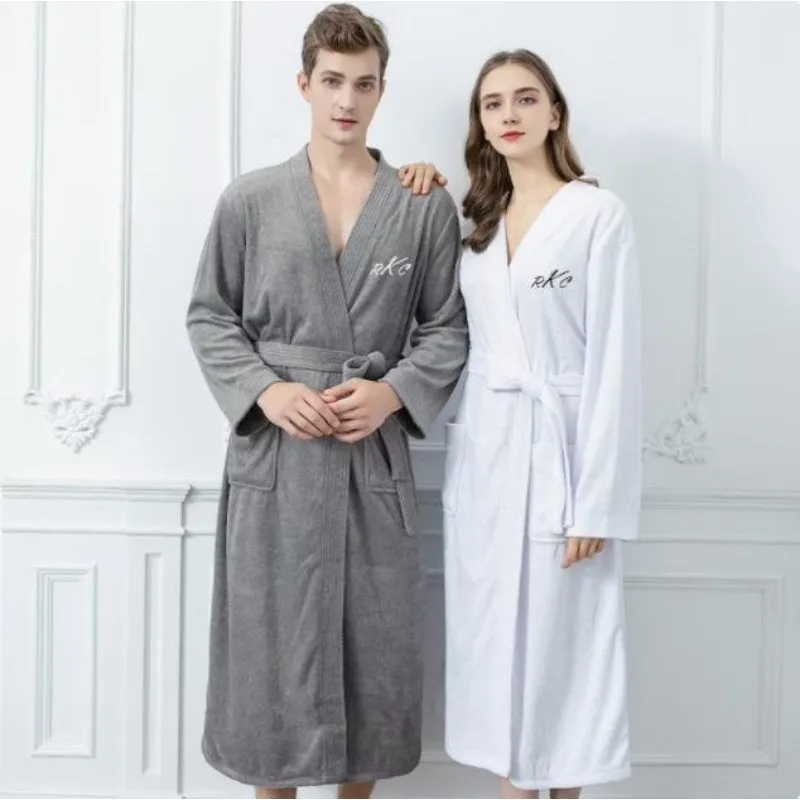 Terry Customized Print Bathrobe