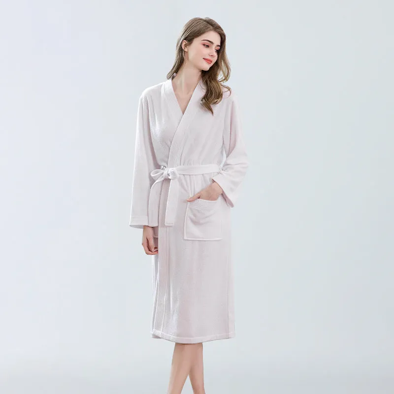 Terry Customized Print Bathrobe