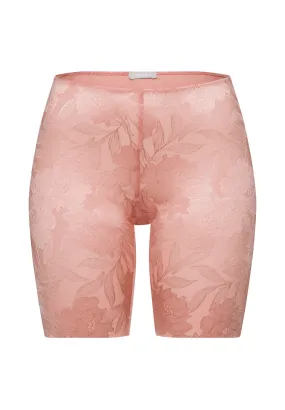 Tina Floral Bike Shorts | Mocha Powder 70923-2305