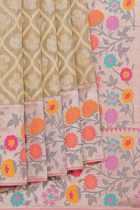 Tissue Gold Saree