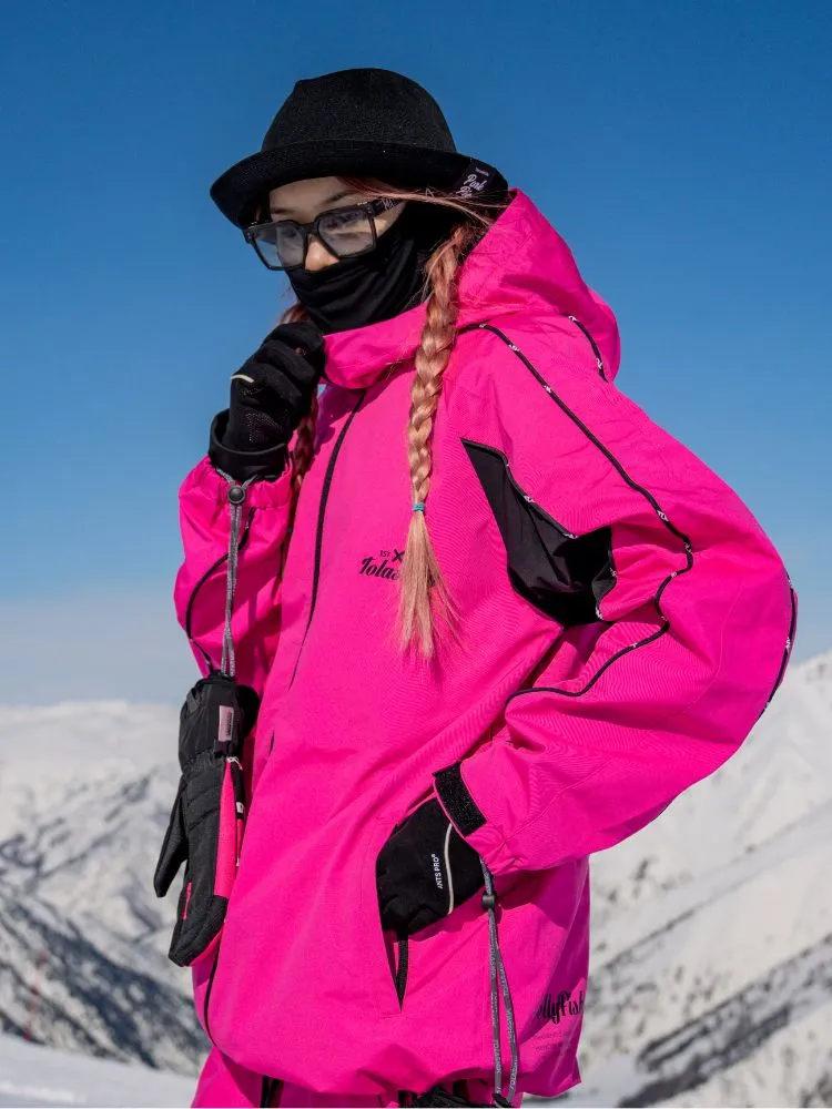 Tolasmik TK PRO  Printed Stitching Snow Pants - Women's