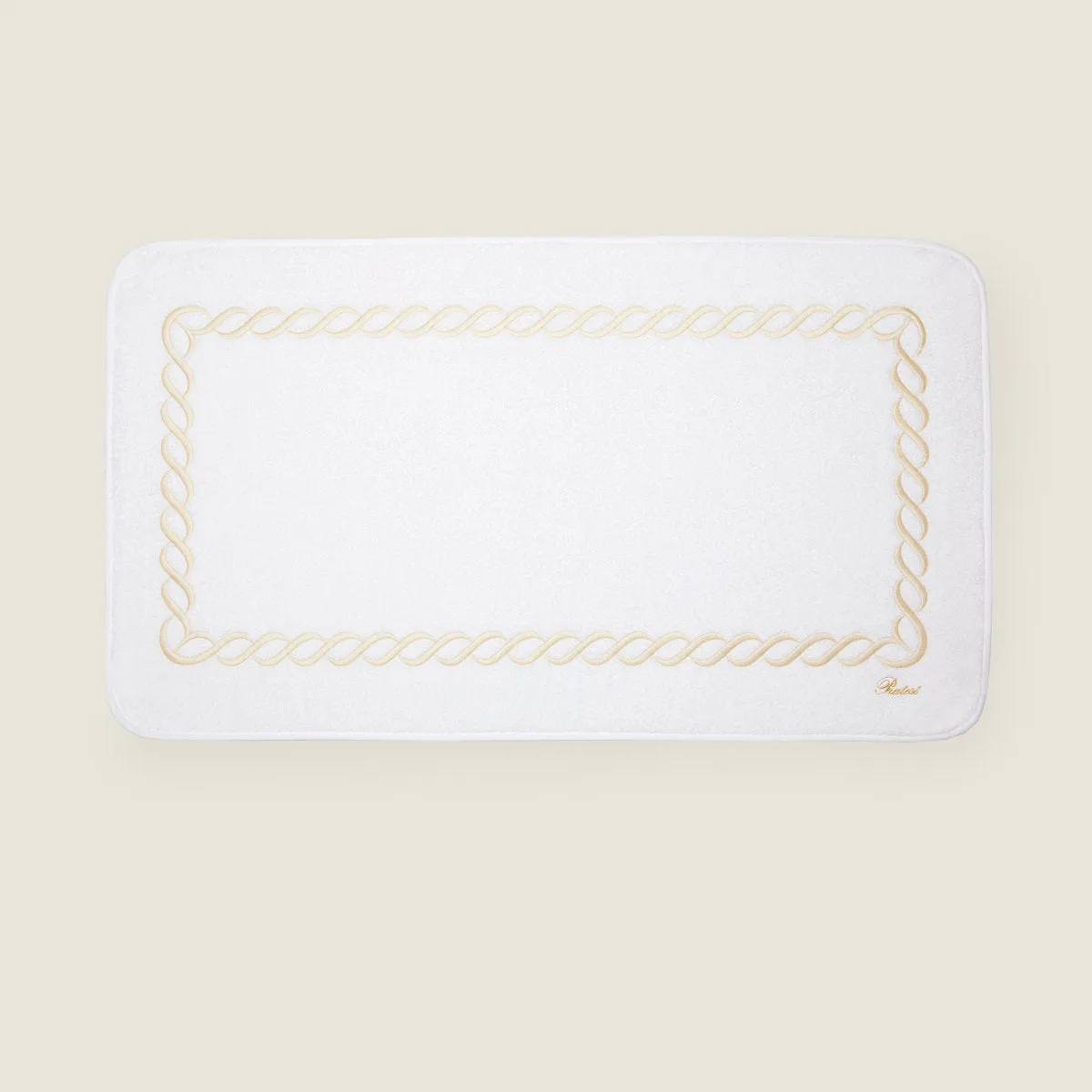 Treccia Bathroom Mats by Pratesi
