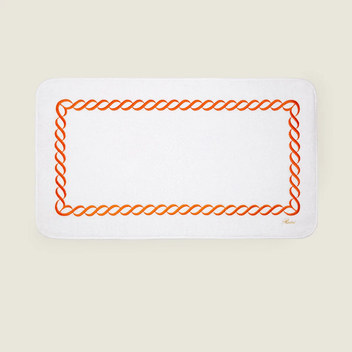 Treccia Bathroom Mats by Pratesi