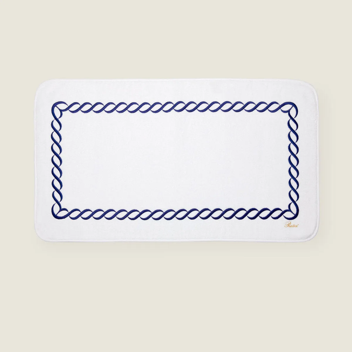 Treccia Bathroom Mats by Pratesi