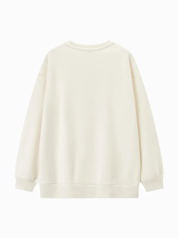 Women's milk white other sweatshirts
