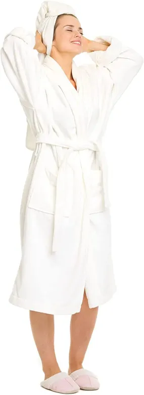 Women's Organic Cotton Terry Bathrobe [GOTS CERTIFIED]