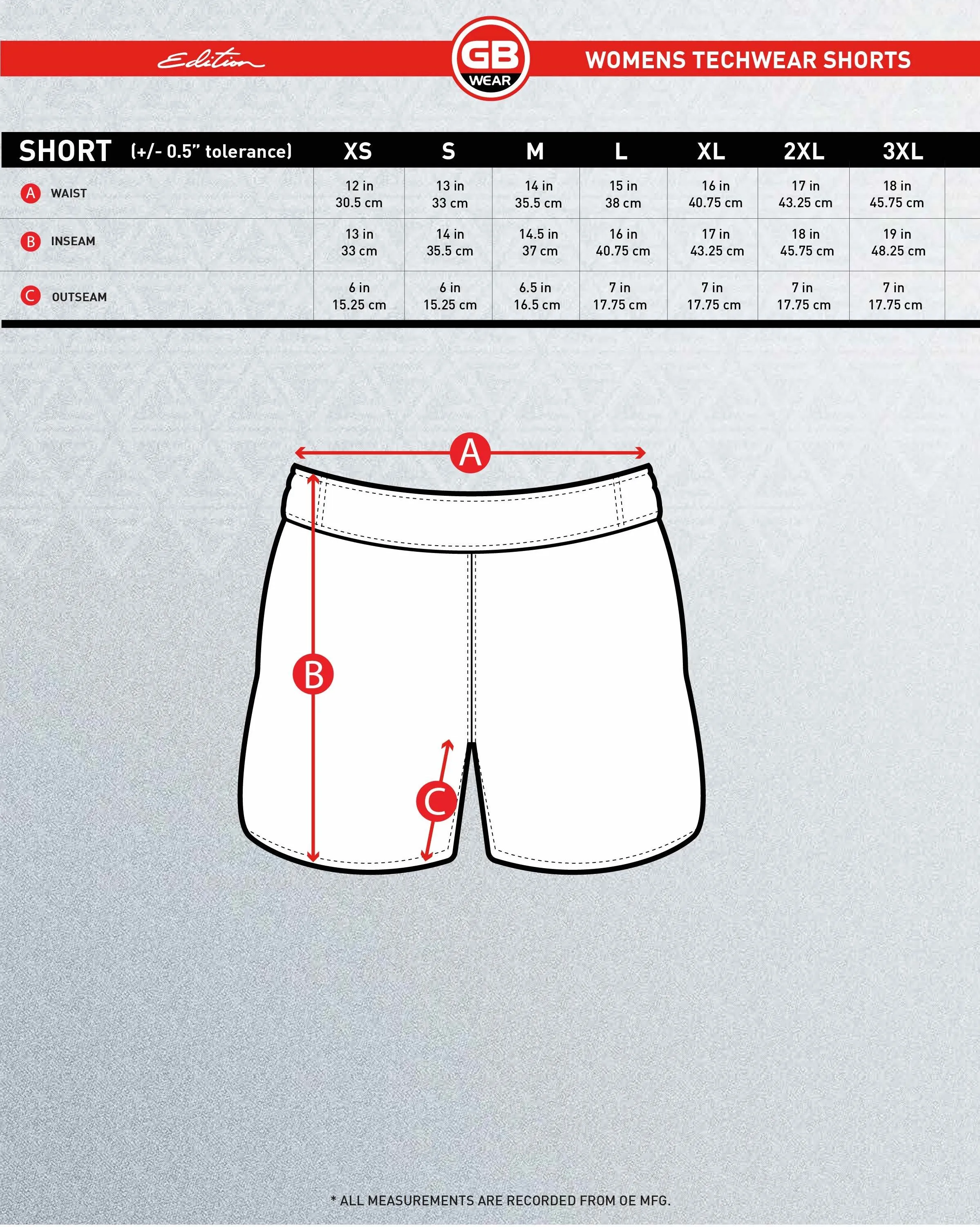 Womens Training Short - Black